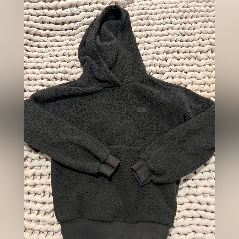 Very warm and fuzzy North Face pullover